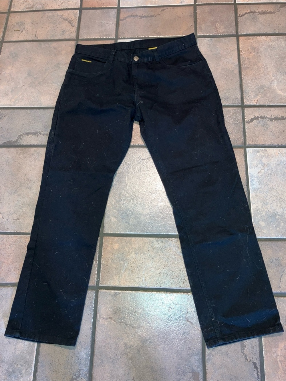 Cove Men’s Black Relaxed Jeans